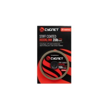 Cygnet Stiff Coated Hooklink (35lb)(15.9kg)(20m) 