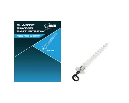 Plastic Swivel Bait Screw 8mm