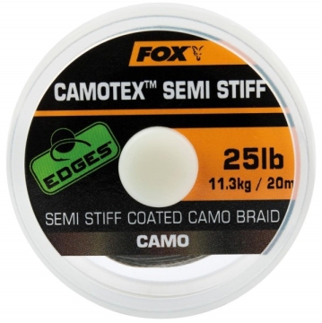Fox Edges 25lbs Camotex Semi Stiff Coated Camo Braid