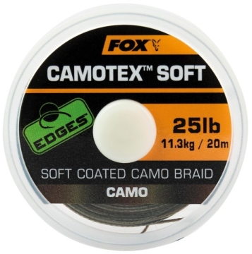 Fox Edges 25lbs Camotex Soft Coated Braid