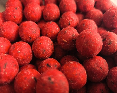 5 Kg Futterboilies Strawberry Cream 20mm