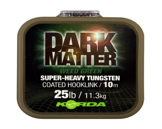 Korda Dark Matter Tungsten Coated Braid Weed Green 25lb