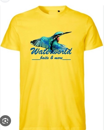 Waterworld T-Shirt Eisvogel gelb