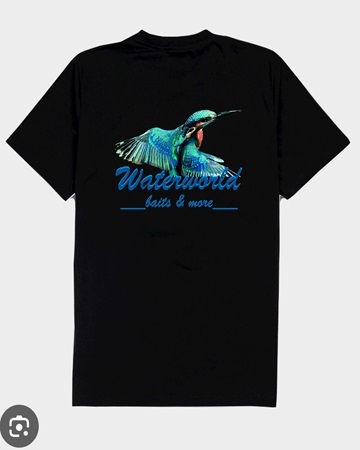 Waterworld T-Shirt Eisvogel schwarz