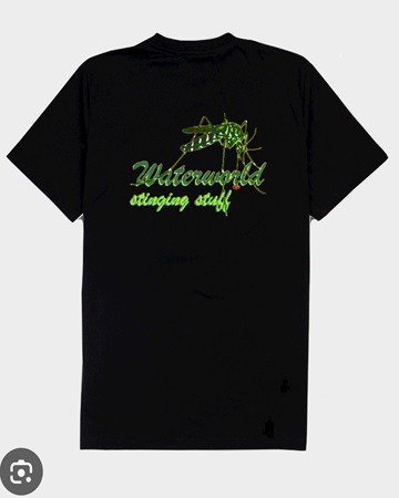 Waterworld T-Shirt Moskito schwarz