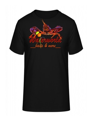 Waterworld T-Shirt Krabbe schwarz