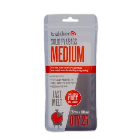 Trakker Solid PVA Bags (Medium)