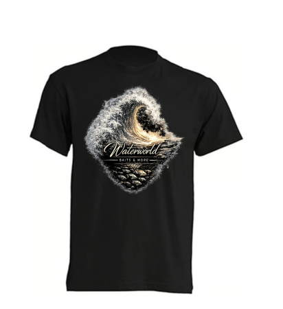 Waterworld Wave - Shirt  schwarz