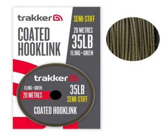 Trakker Semi Stiff Coated Hooklink (35lb)(15,9 kg) (20m) 