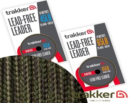 Trakker Lead Free Leader (65lb)(20.44kg)(10m) 